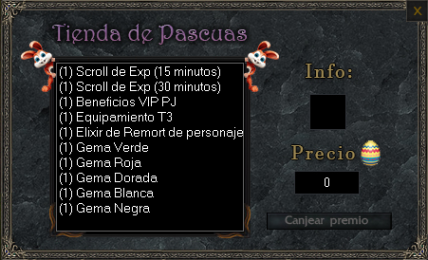 Tienda de pascua